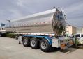 Three-axle fuel transport semi-trailer